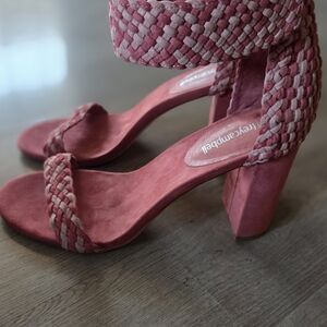 Jeffrey Campbell Pink Braided Women's Heels